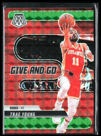 Trae Young Green Mosaic