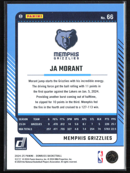 Ja Morant Green Laser