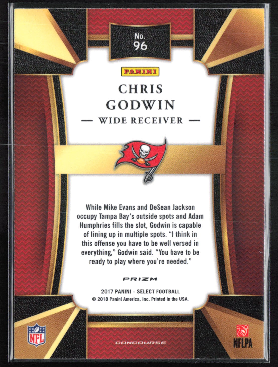 Chris Godwin RC 2017 Select