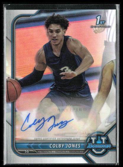 Colby Jones 1st Bowman Auto
