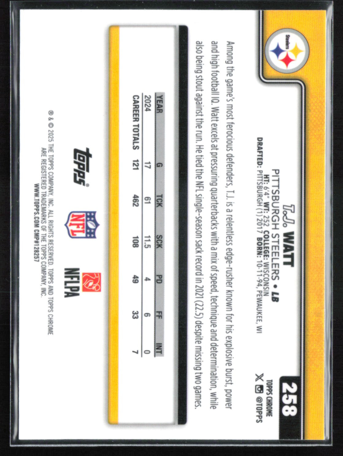 T.J. Watt X-Fractor