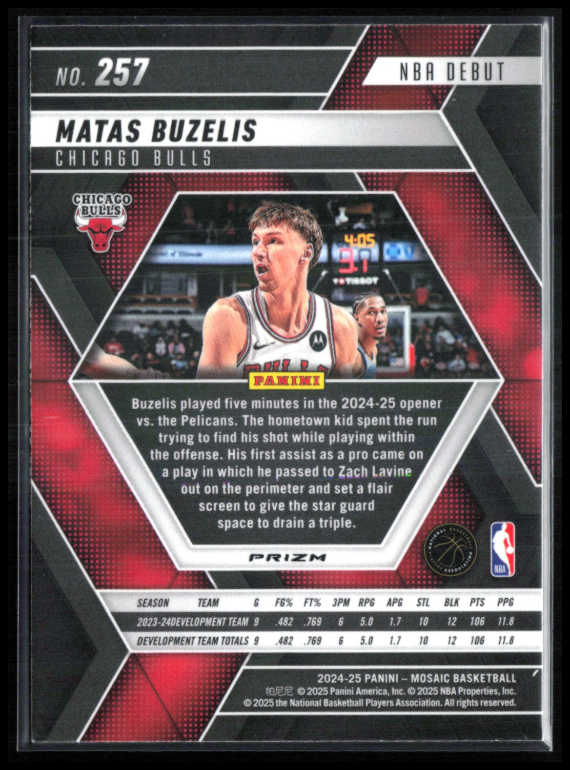 Matas Buzelis RC Green Mosaic