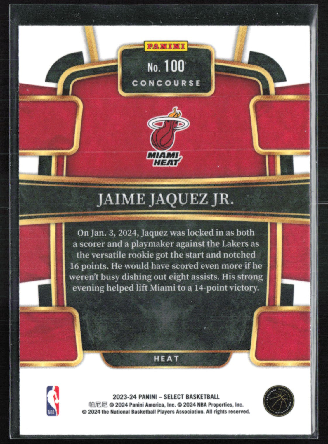 Jaime Jaquez Jr. RC