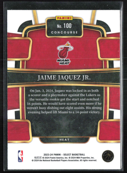 Jaime Jaquez Jr. RC