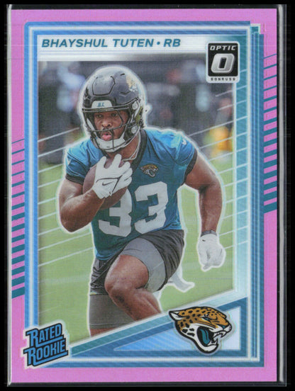 Bhayshul Tuten RC Pink Holo Rated Rookie