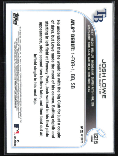 Josh Lowe RC Purple Debut