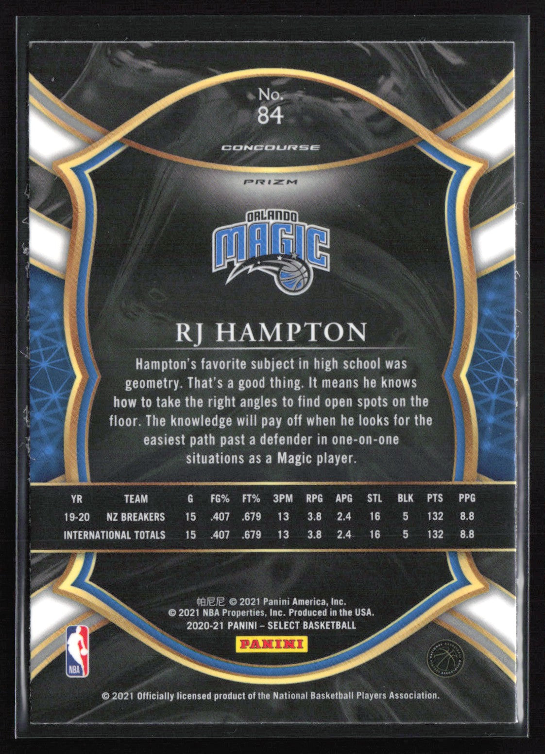 RJ Hampton RC Tri-Color Flash