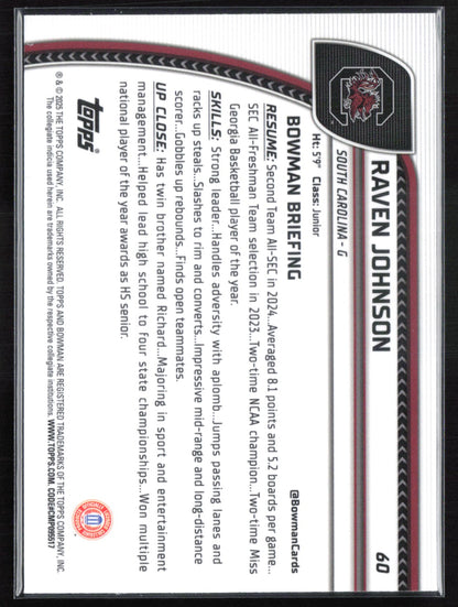 Raven Johnson 1st Bowman X-Fractor
