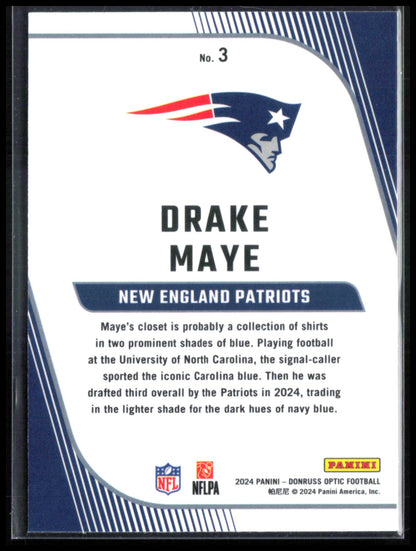 Drake Maye RC Primary Colors