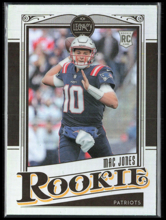 Mac Jones RC Silver Prizm