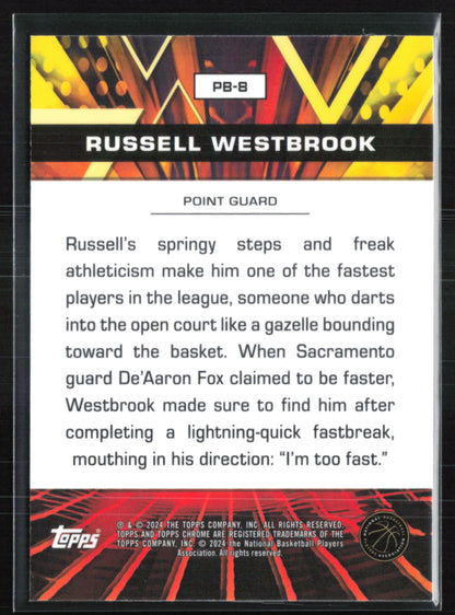Russell Westbrook Blue