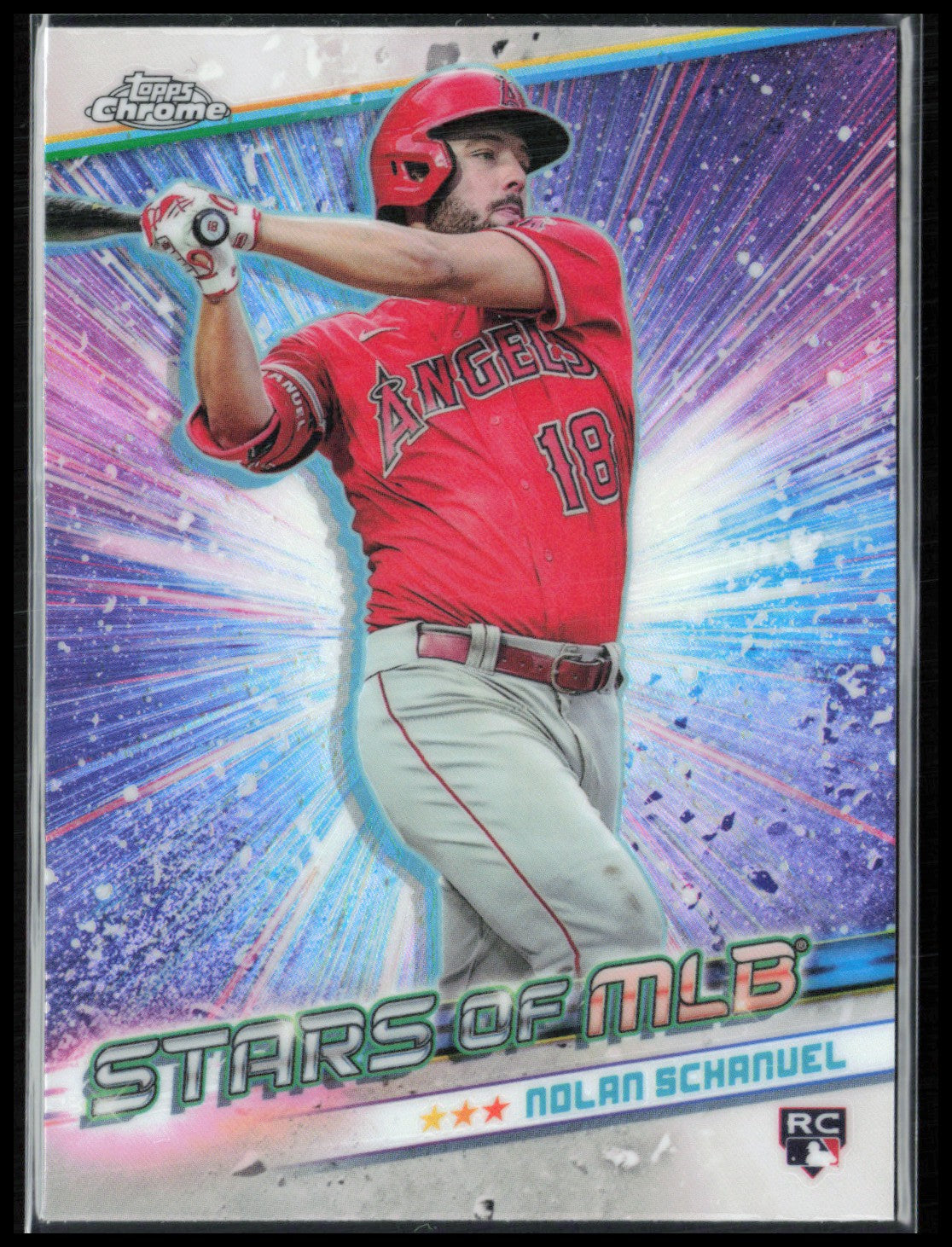 Nolan Schanuel RC Topps Chrome