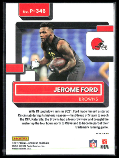 Jerome Ford RC Red Green