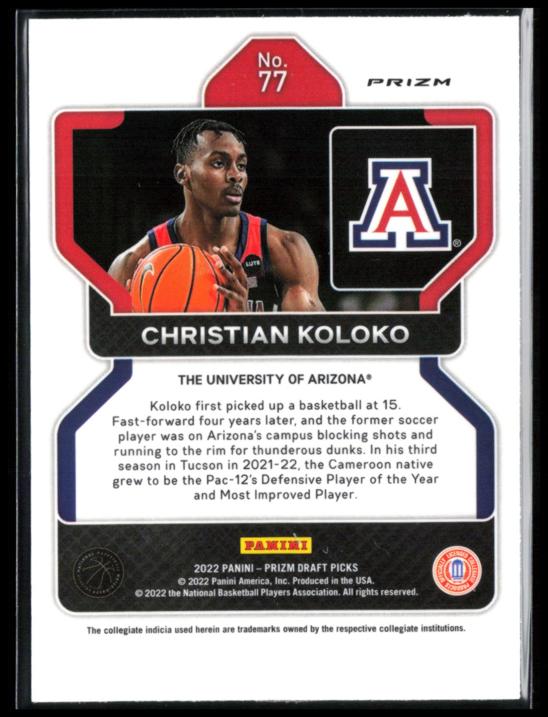 Christian Koloko RC Red Fast Break