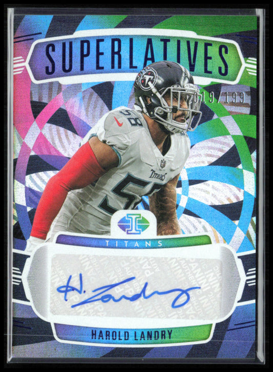 Harold Landry Auto /199 Superlatives