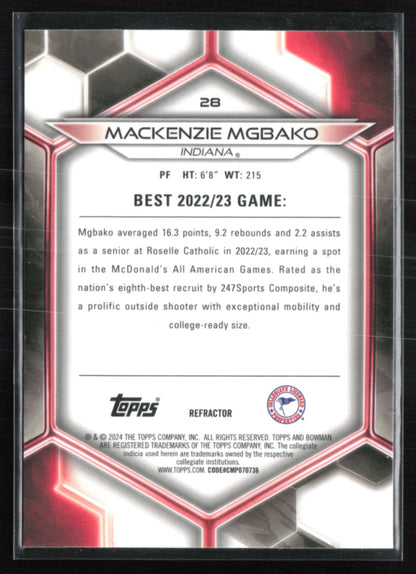 Mackenzie Mgbako Refractor