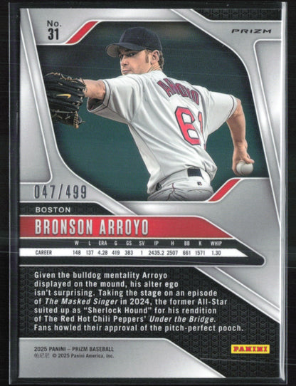 Bronson Arroyo Silver Pulsar /499