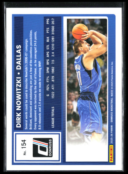 Dirk Nowitzki Green Laser