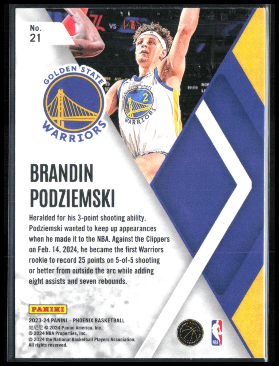 Brandin Podziemski RC