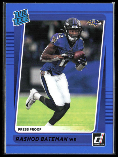 Rashod Bateman RC Blue