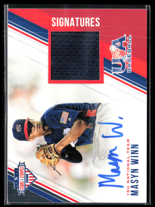 Masyn Winn Game-Used Relic Auto /199