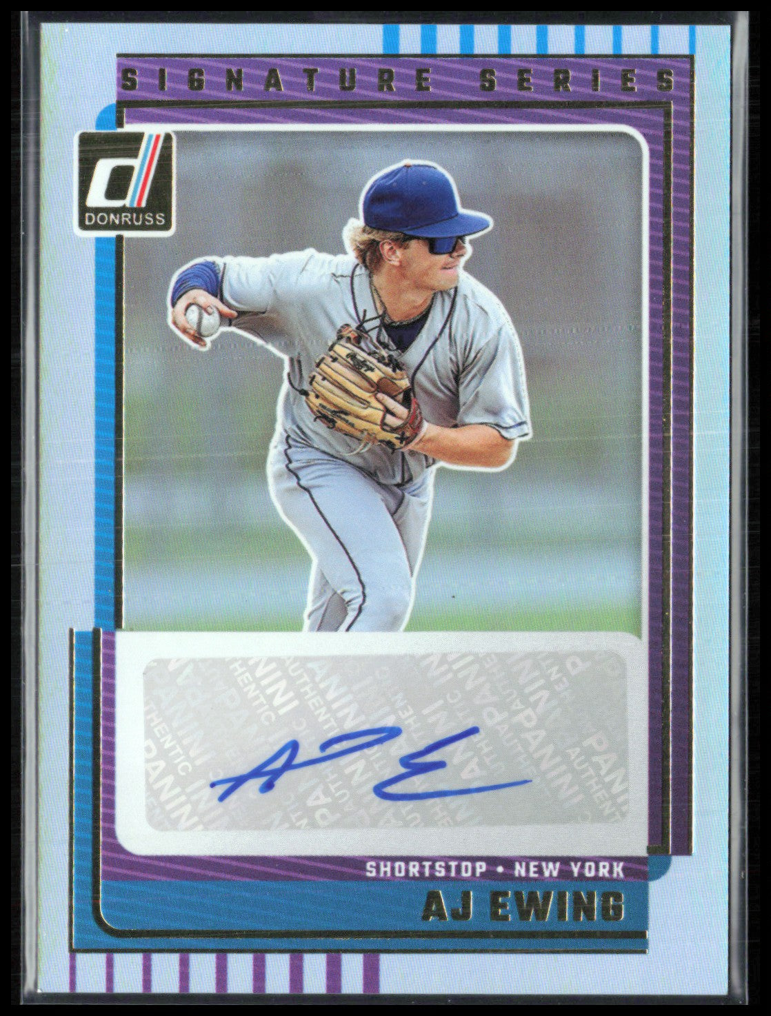 AJ Ewing Auto Signature Series 2025 Donruss