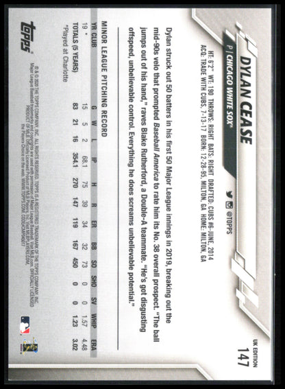 Dylan Cease RC UK Edition