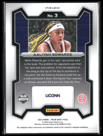Aaliyah Edwards RC Silver Prizm
