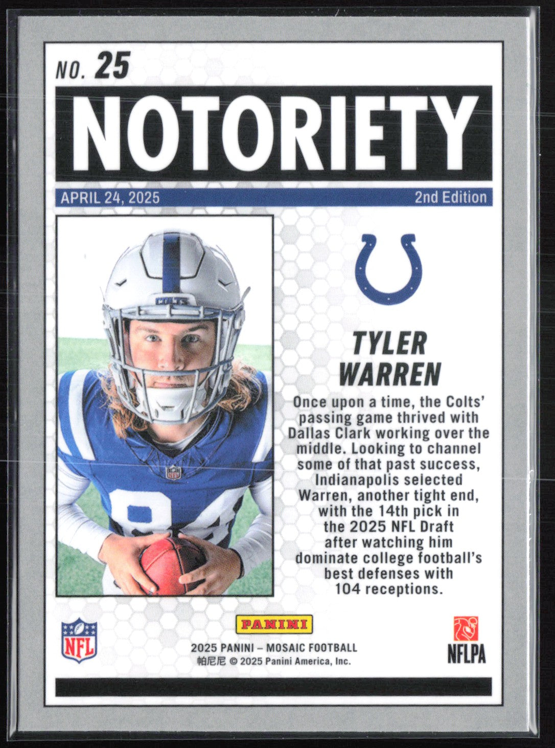 Tyler Warren RC Notoriety