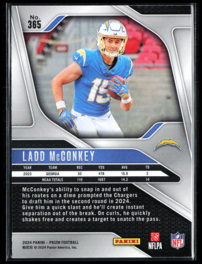 Ladd McConkey RC 2024 Prizm