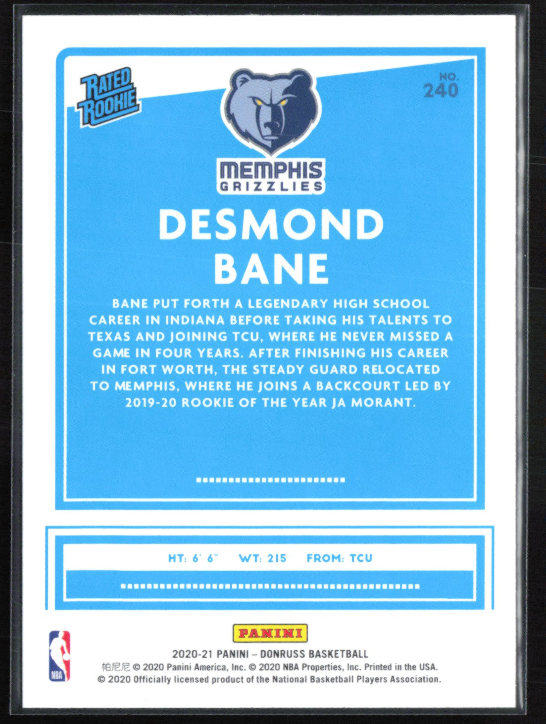 Desmond Bane RC