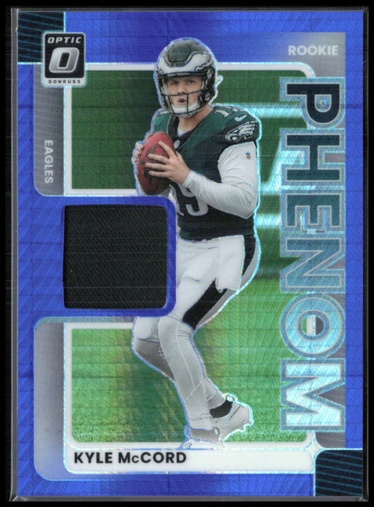 Kyle McCord RC Blue Hyper Mem