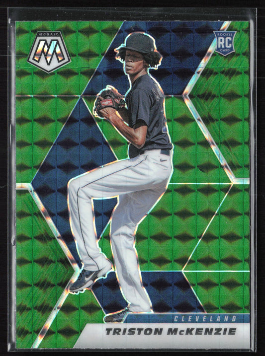 Triston McKenzie RC Green Mosaic