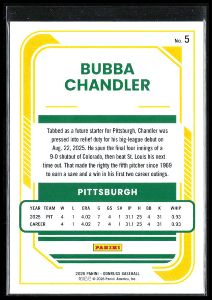 Bubba Chandler RC