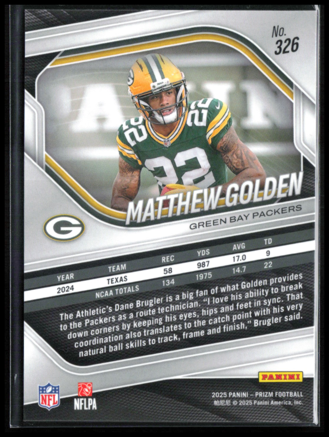 Matthew Golden RC