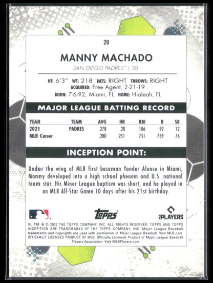 Manny Machado Green