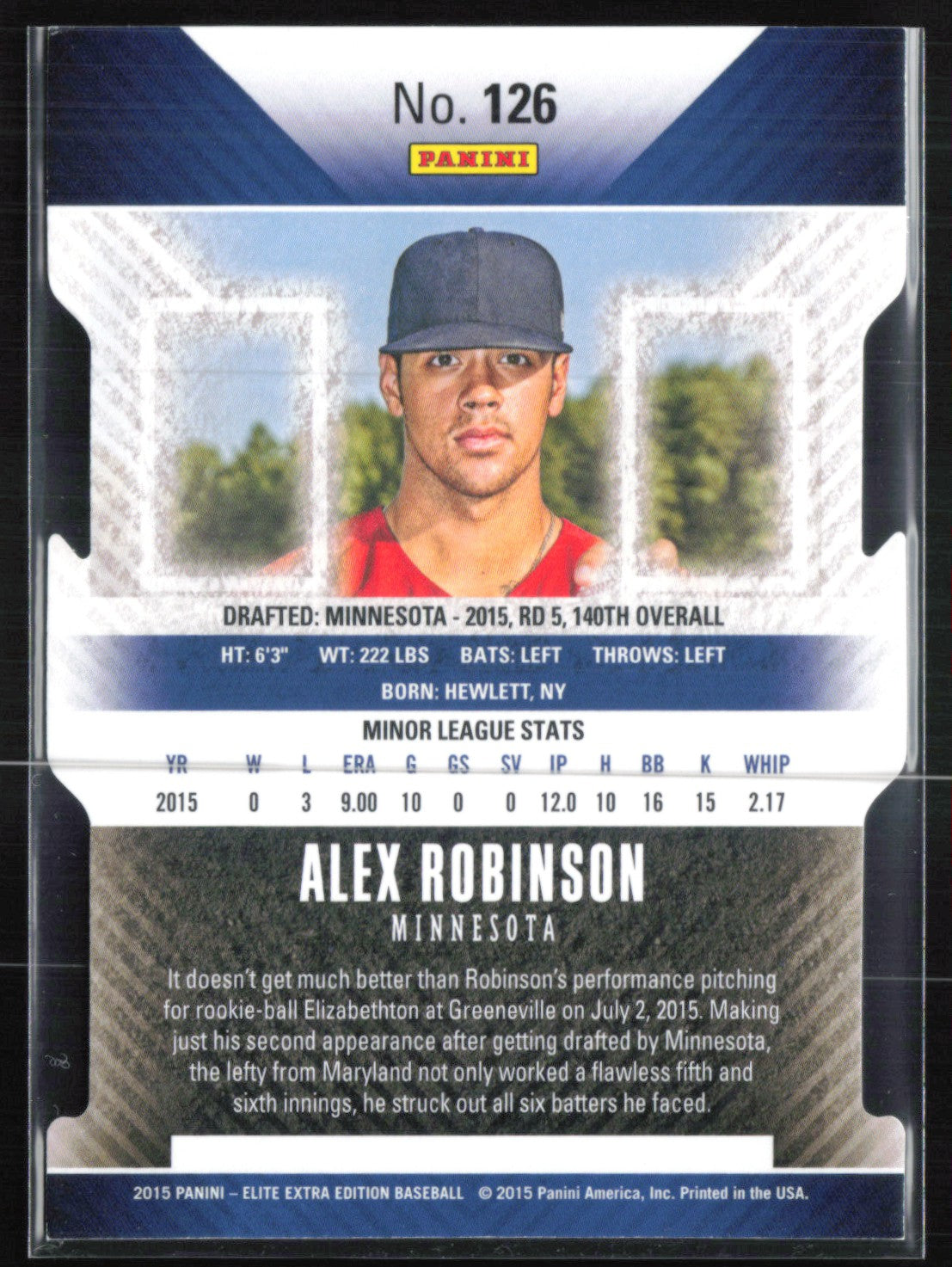 Alex Robinson Purple