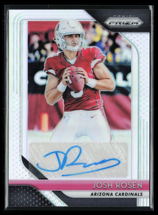 Josh Rosen Auto Silver Prizm