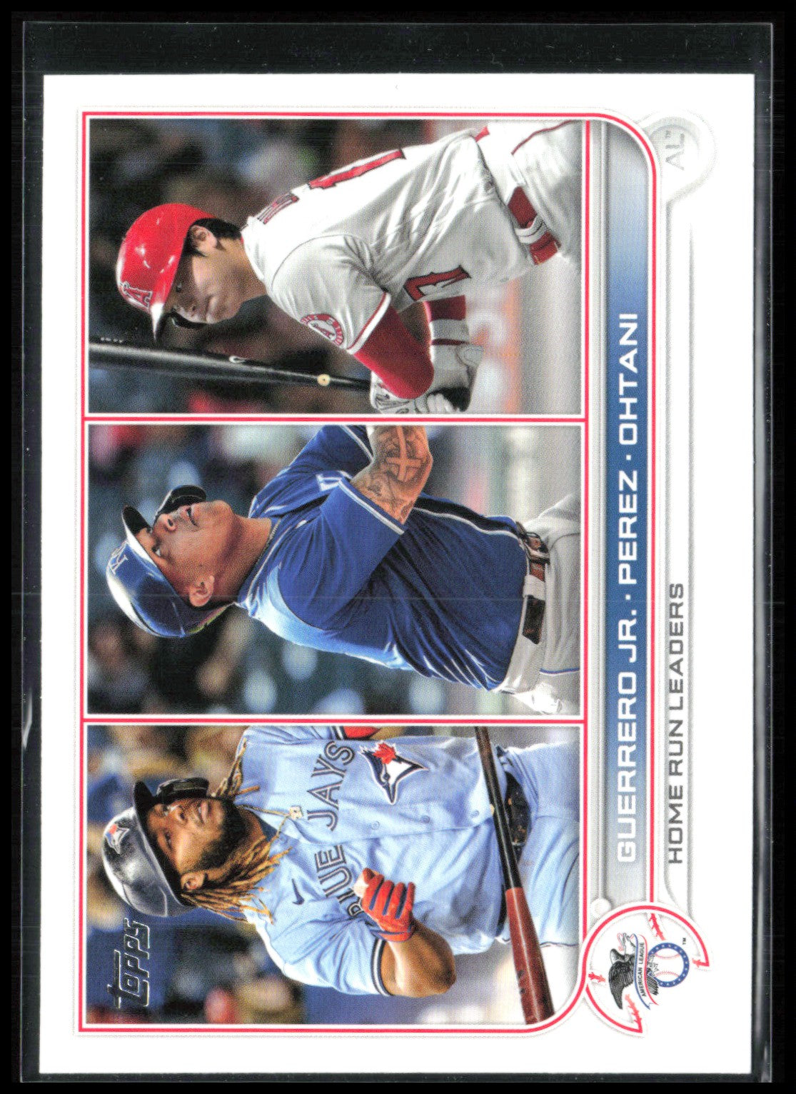 AL HR Leaders (Vladimir Guerrero Jr./Salvador Perez/Shohei Ohtani) LL, UER