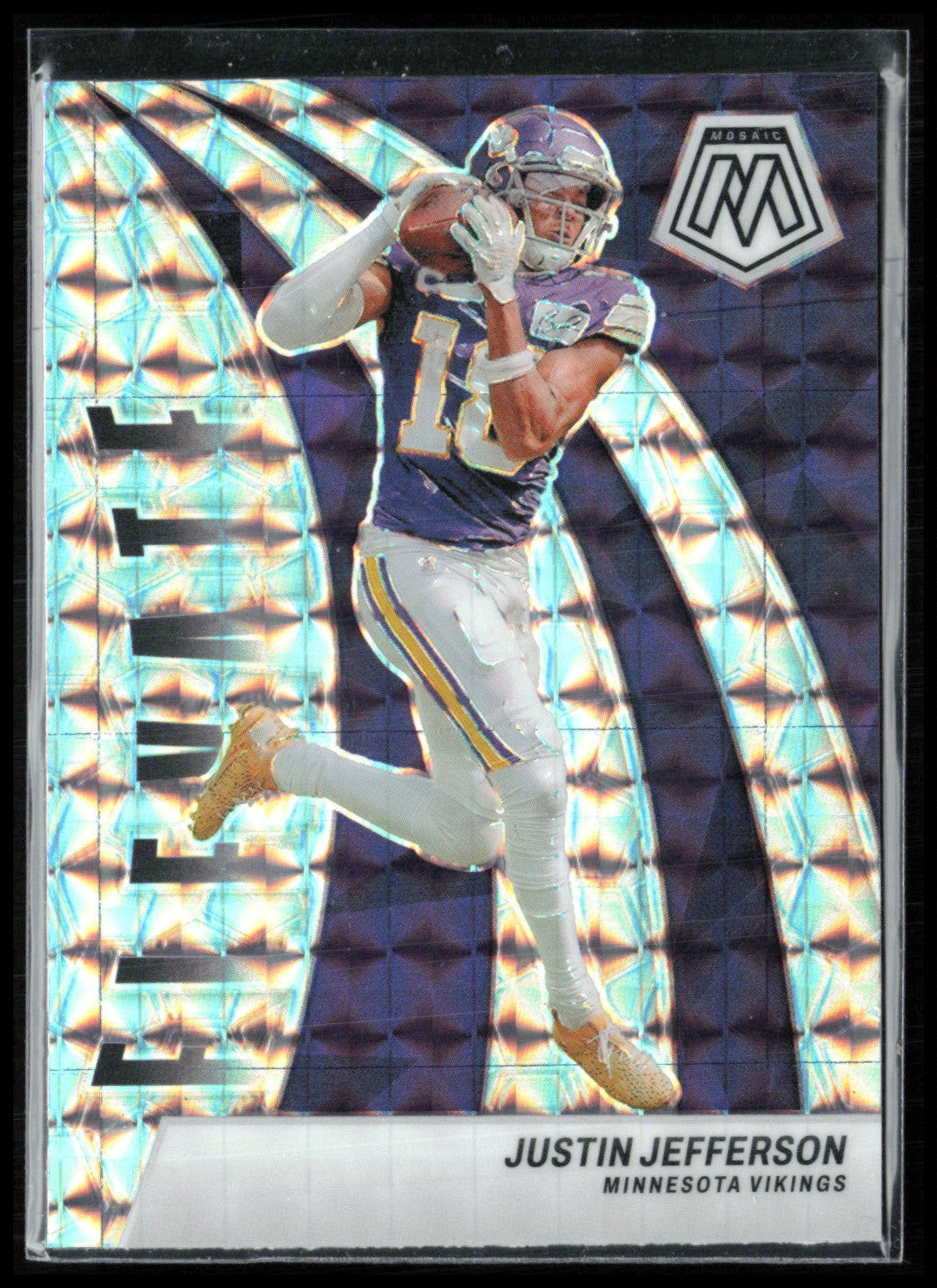 Justin Jefferson Elevate Mosaic Prizm