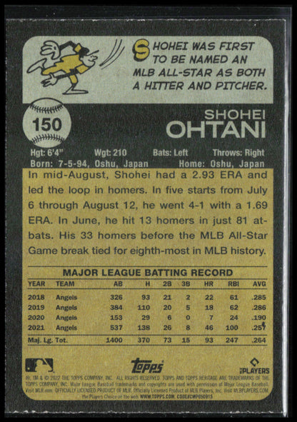 Shohei Ohtani 2023 Topps Heritage