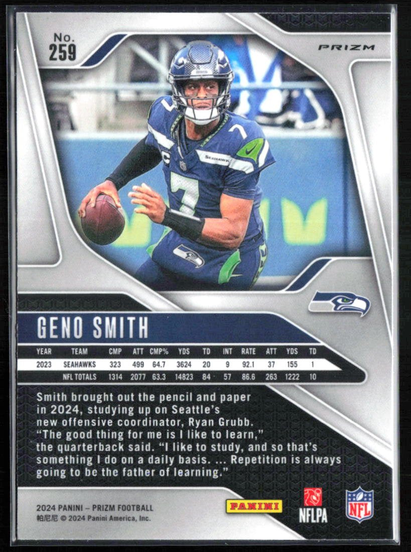 Geno Smith Green Wave
