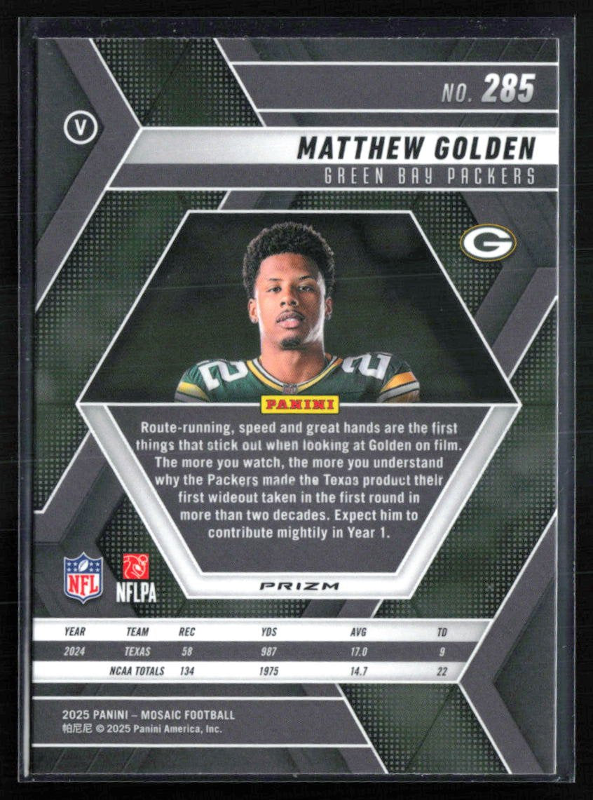 Matthew Golden RC Holo