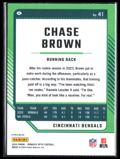 Chase Brown Holo
