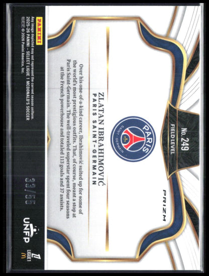 Zlatan Ibrahmovic /55 Red Field Level