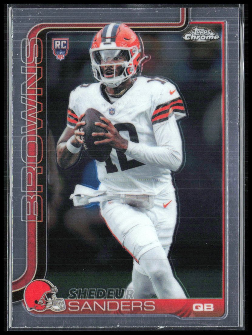 Shedeur Sanders RC  2025 Topps Chrome