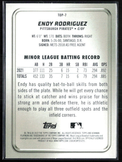 Endy Rodriguez Crackle Foil