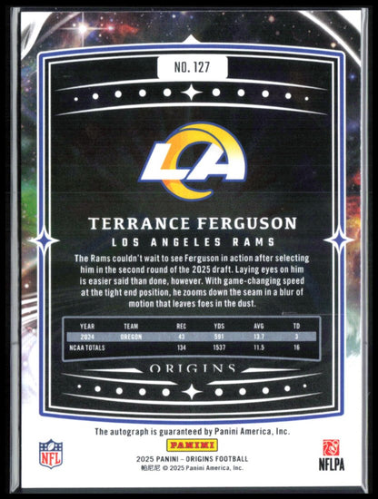 Terrance Ferguson RC Auto 2025 Origins