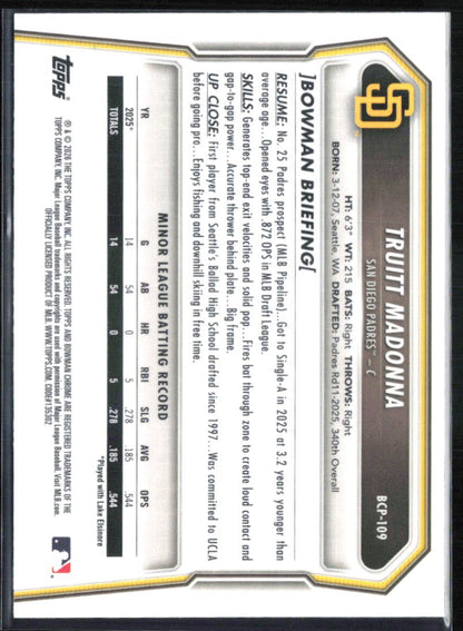 Truitt Madonna 1st Bowman