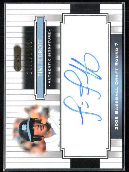 Tim Fedroff Auto /1499